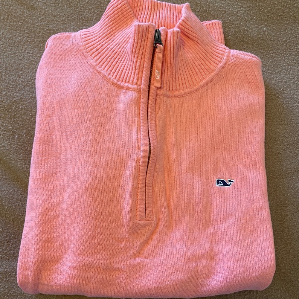 Vineyard Vines quarter zip sweater